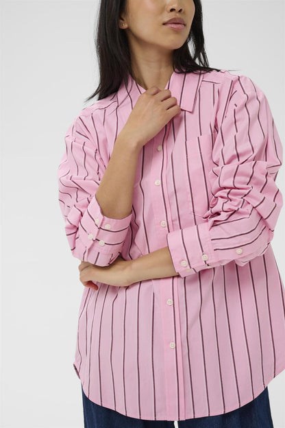 AnabellaPW Shirt - Pink Stripe