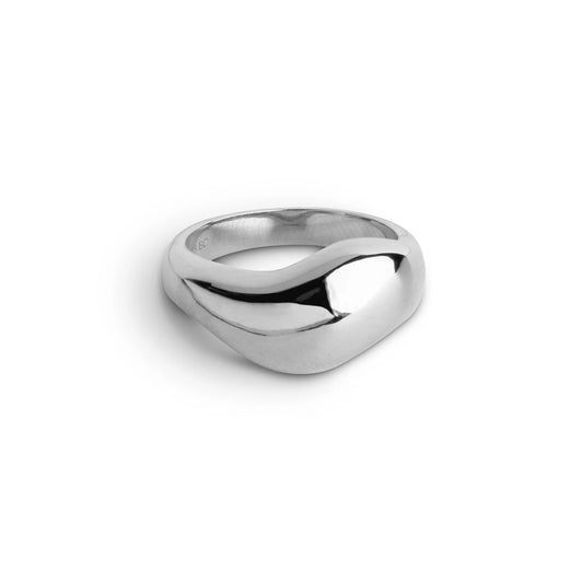 Agnete Large Silversø Ring