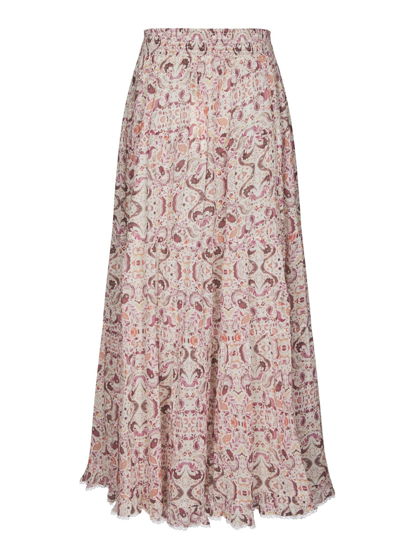 Asta Paisley Dance Skirt - Rose