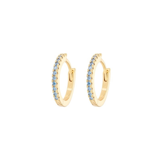 Medium Hoops Blue