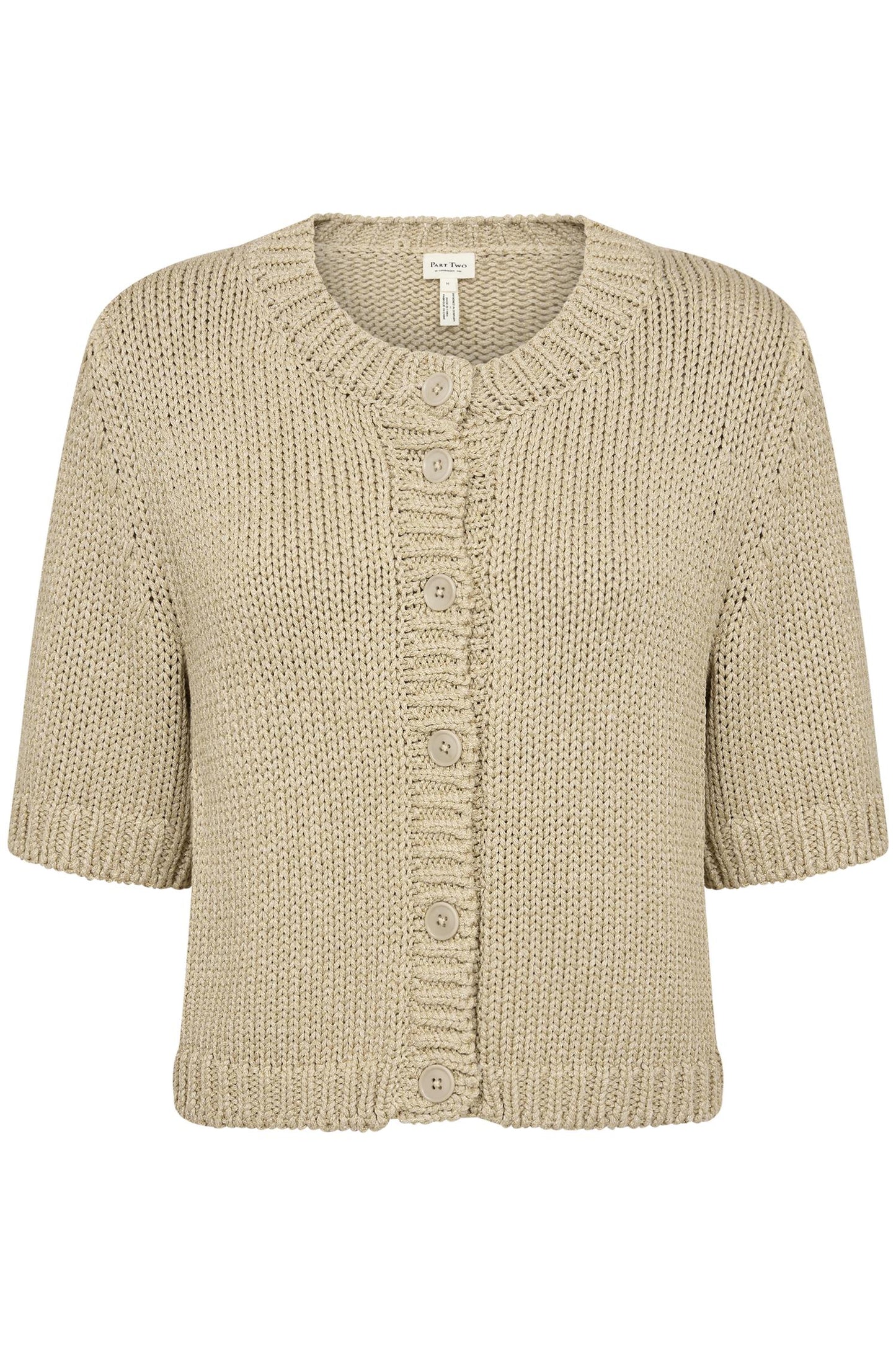 NatheliePW Cardigan - French Oak Metallic