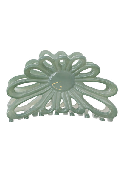 Flower Claw 8cm - Water Green