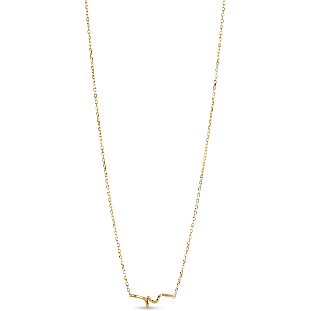 Twist Gold Necklace