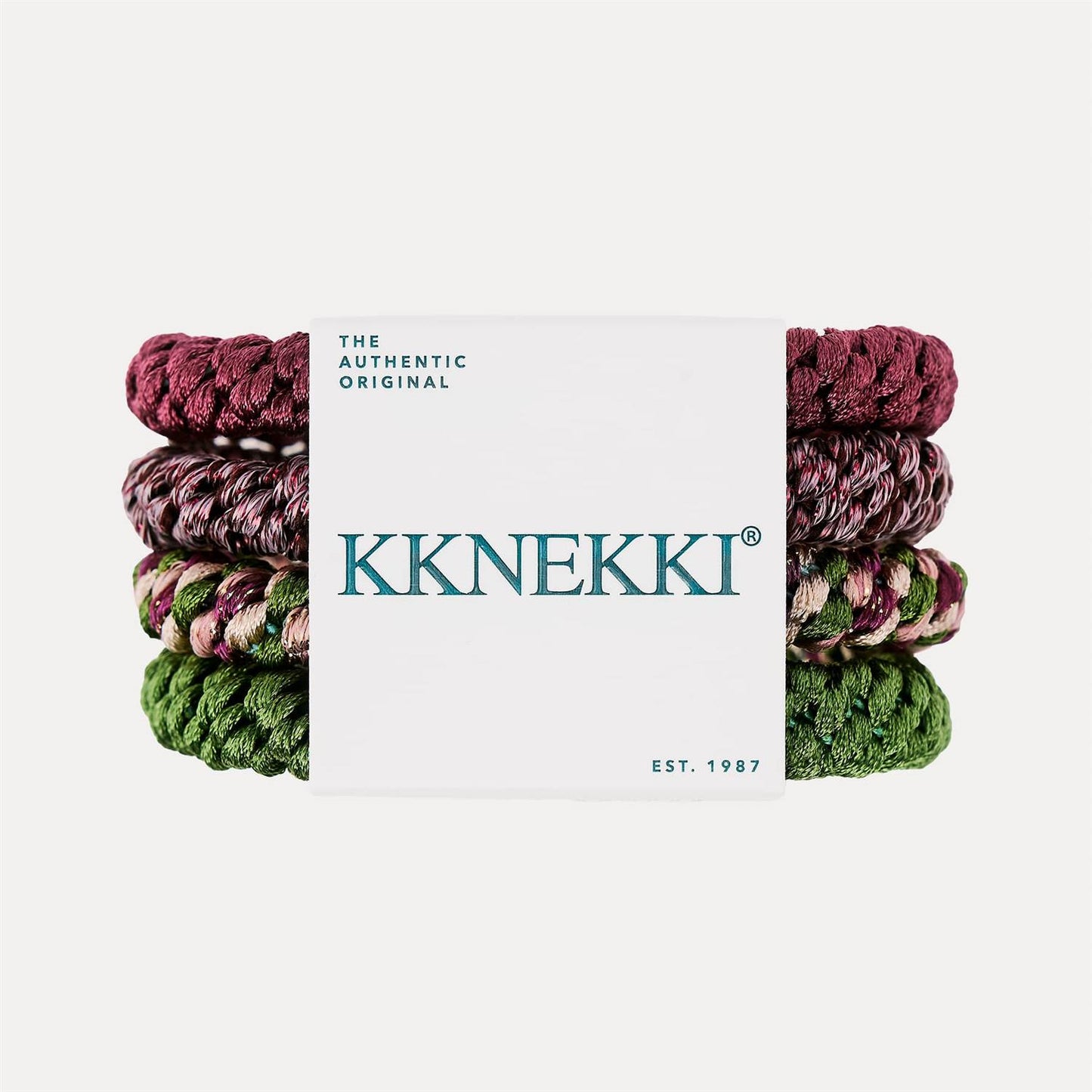 Kknekki 4pk Moss Green/Plum