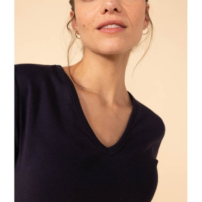 Tee-Shirt V-Neck MC - Navy