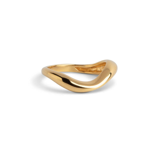 Agnete Small Gold Ring