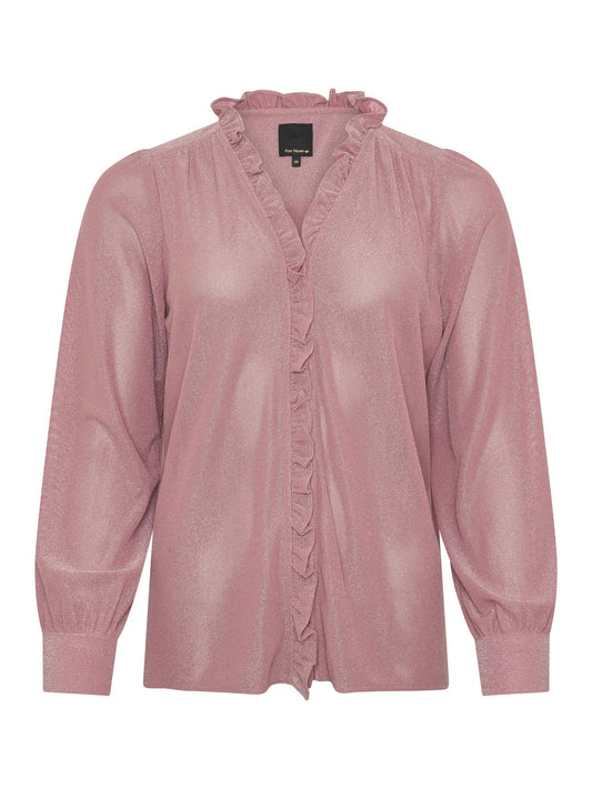 Sparkle Blouse - Terracotta