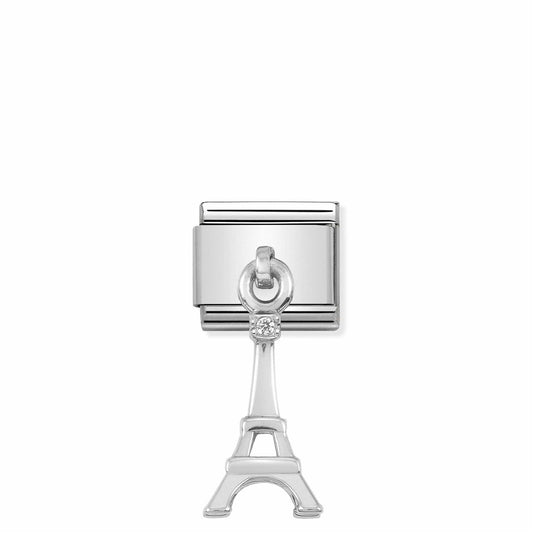 LINK, SILVER EIFFEL TOWER PENDANT