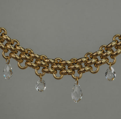 Gem Drop Ocean Necklace