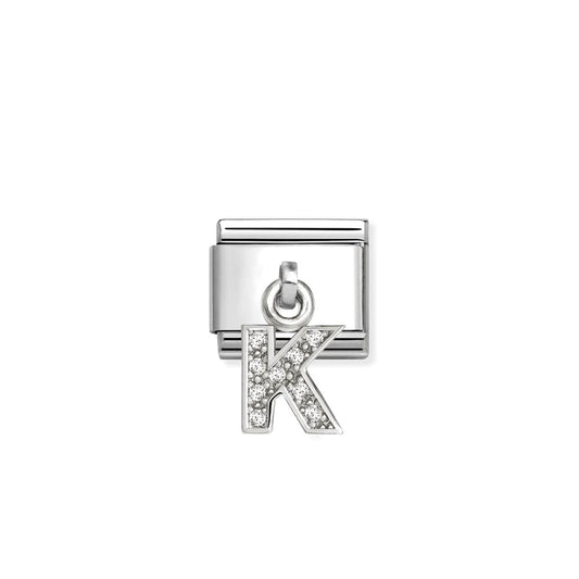 LINK, LETTER K PENDANT