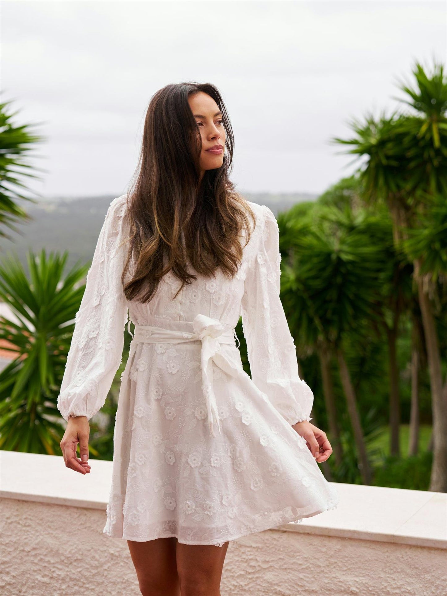 Monnie Emroidery Dress
