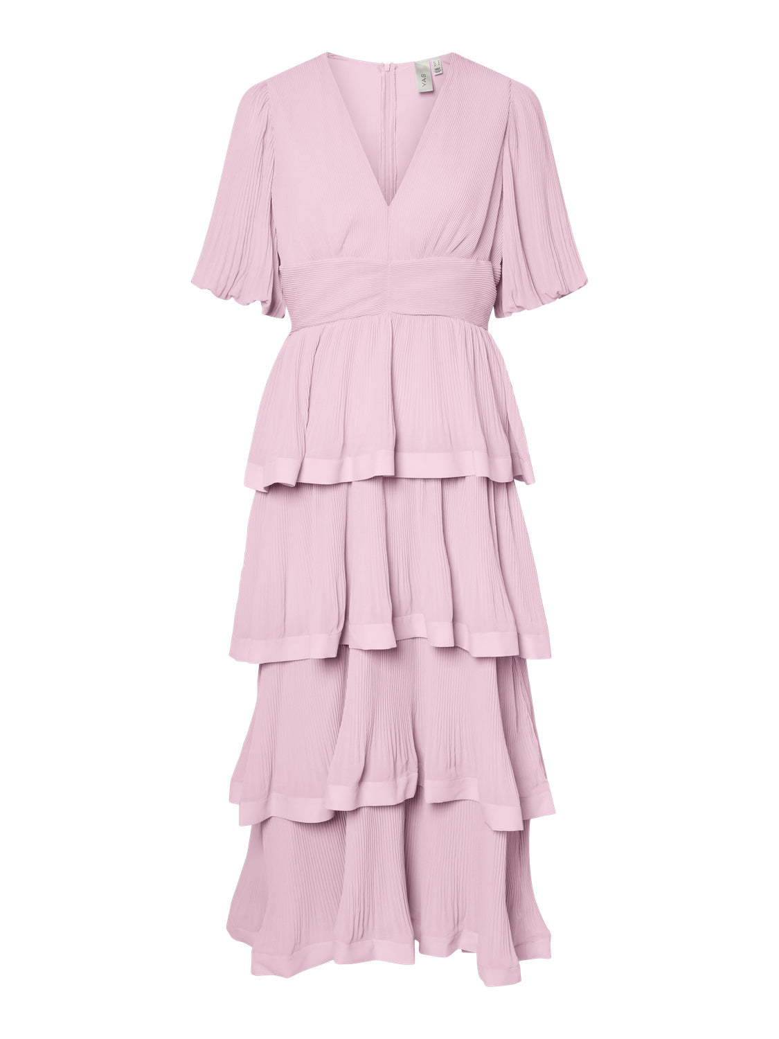 YASPLIRA SS LONG DRESS - BALLERINA