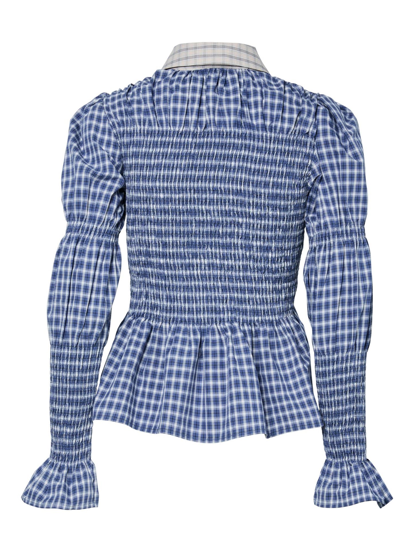 YASBEKKA LS SMOCK SHIRT - NAVY MIX