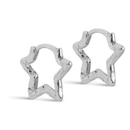 Organic Star Small - Silver Plated