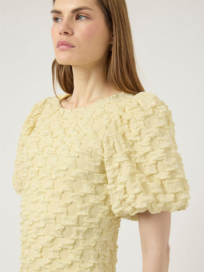 YASMIAMAJA 2/4 LONG DRESS - ANISE FLLOWER
