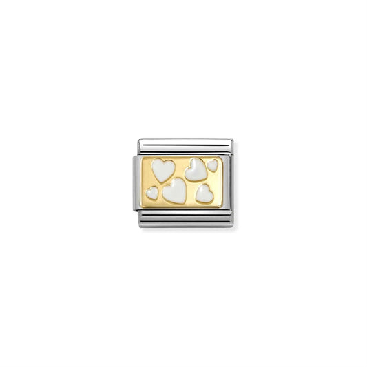 LINK, WHITE HEARTS PLAQUE