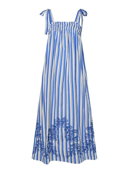 YASTIMO STRAP LONG DRESS - SUPER SONIC