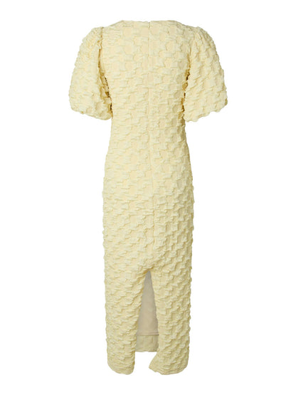 YASMIAMAJA 2/4 LONG DRESS - ANISE FLLOWER