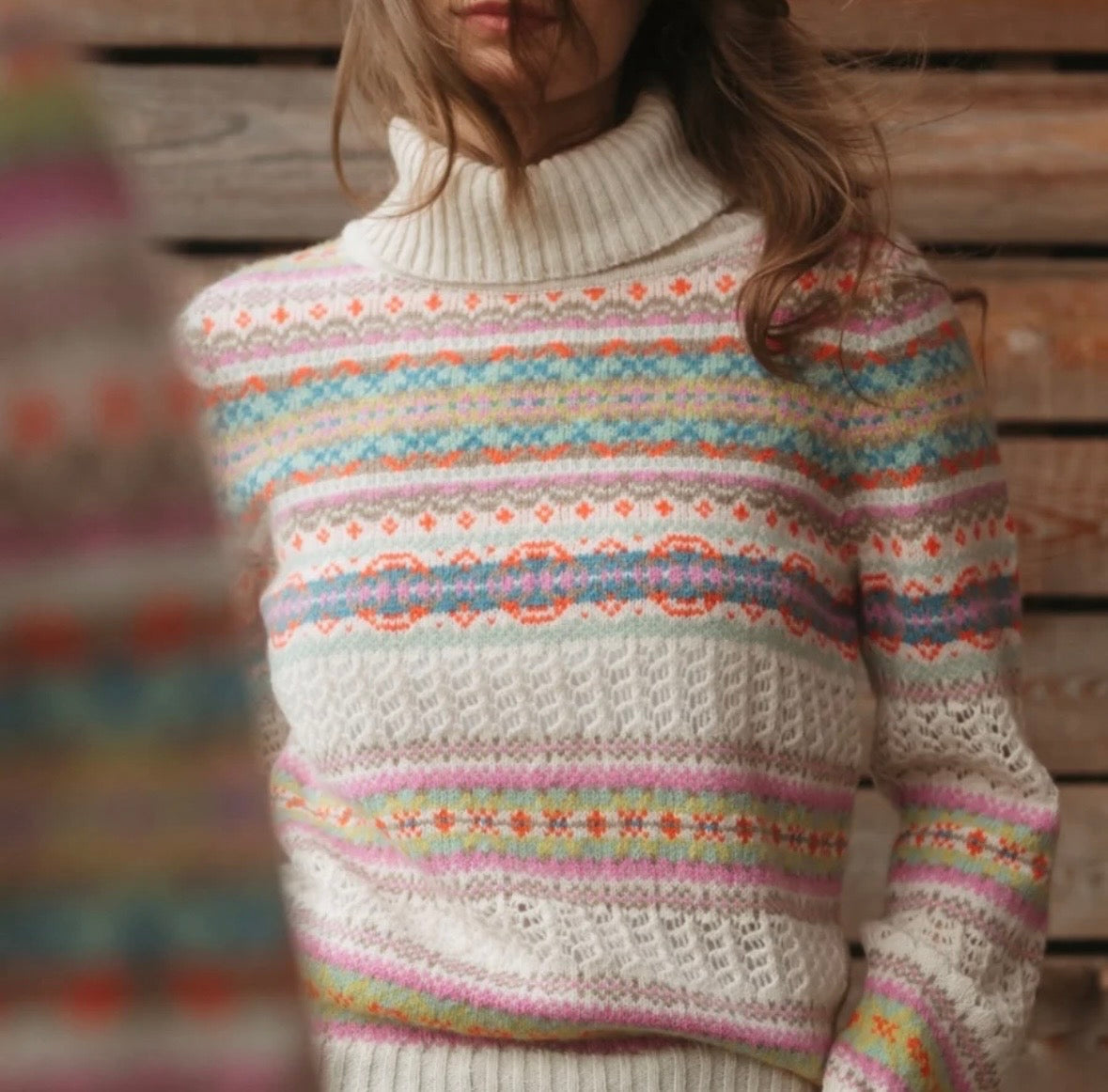 Kinross Cowl Neck Sweater - Melissa