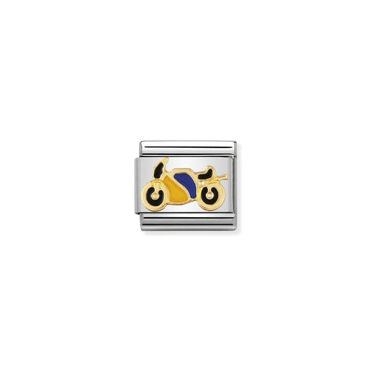 LINK, ENAMEL MOTORCYCLING