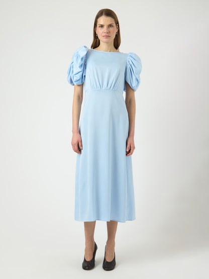 YASPELLA 2/4 LONG DRESS - SKYWAY