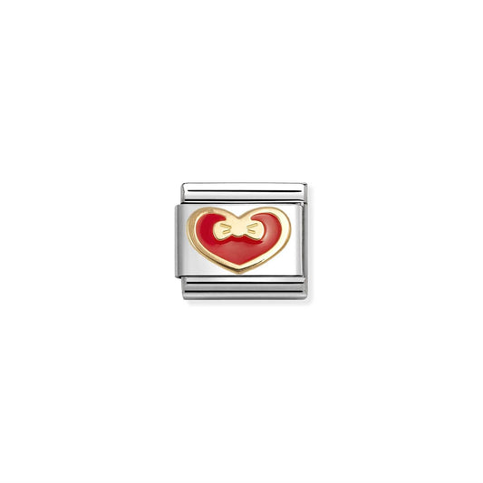 LINK, RED HEART WITH BOW