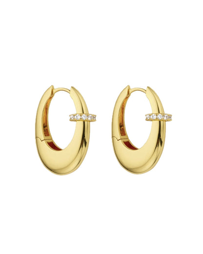 Electric Hoop Earrings