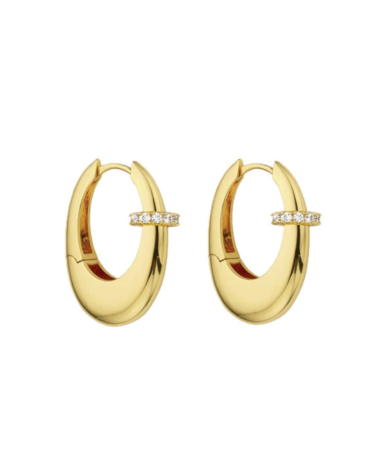 Electric Hoop Earrings