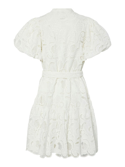 YASSANA SS DRESS - STAR WHITE
