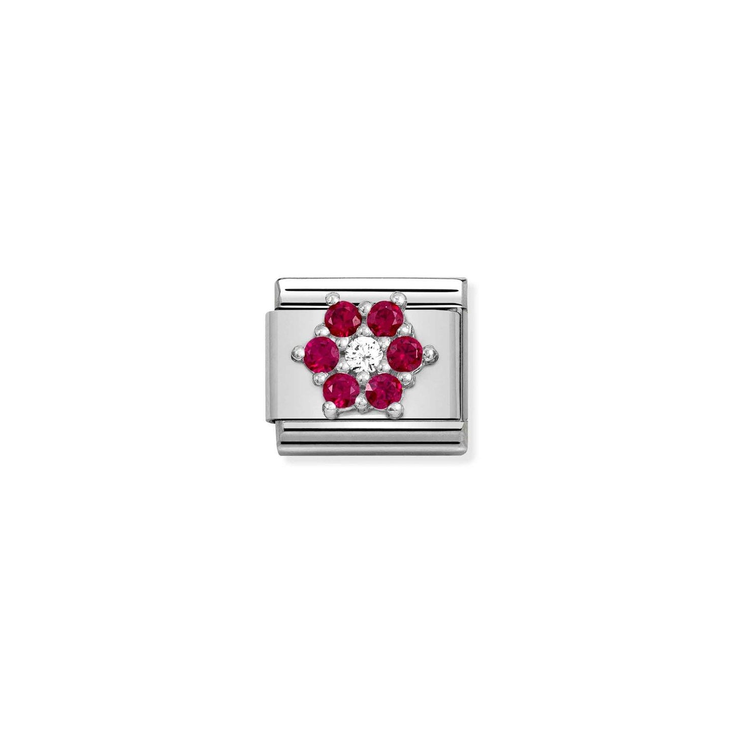 LINK, RED FLOWER IN SILVER