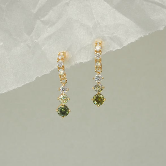 Green Rain Hoops