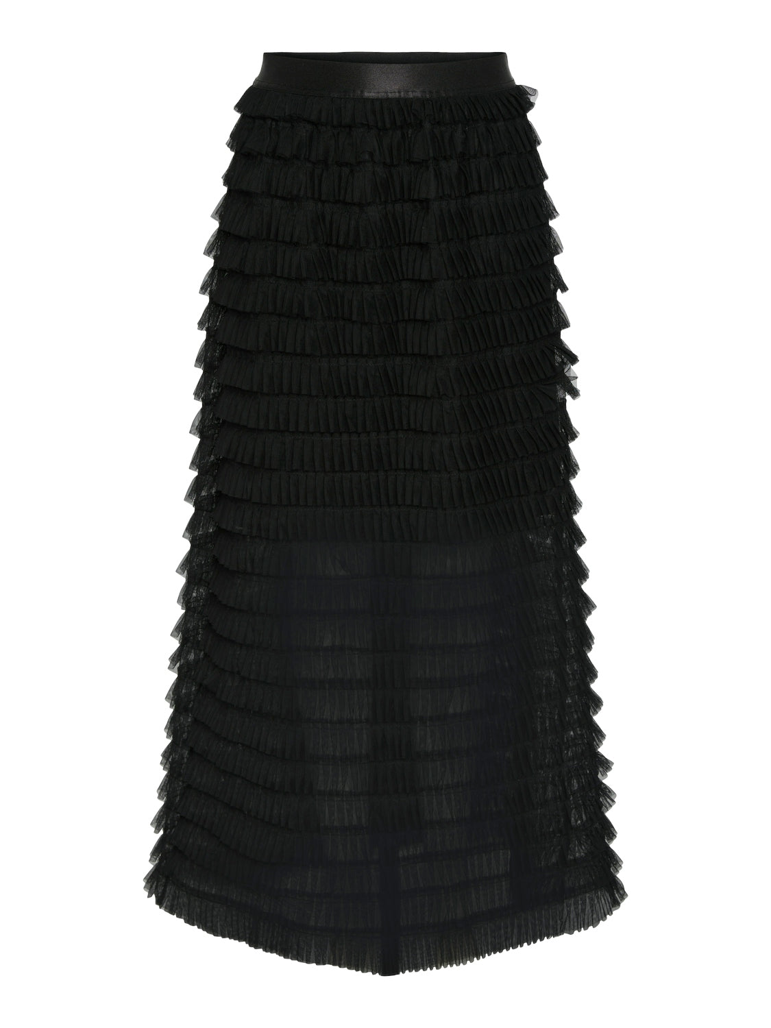 YASKIRA HW TULLE LONG SKIRT - SHOW