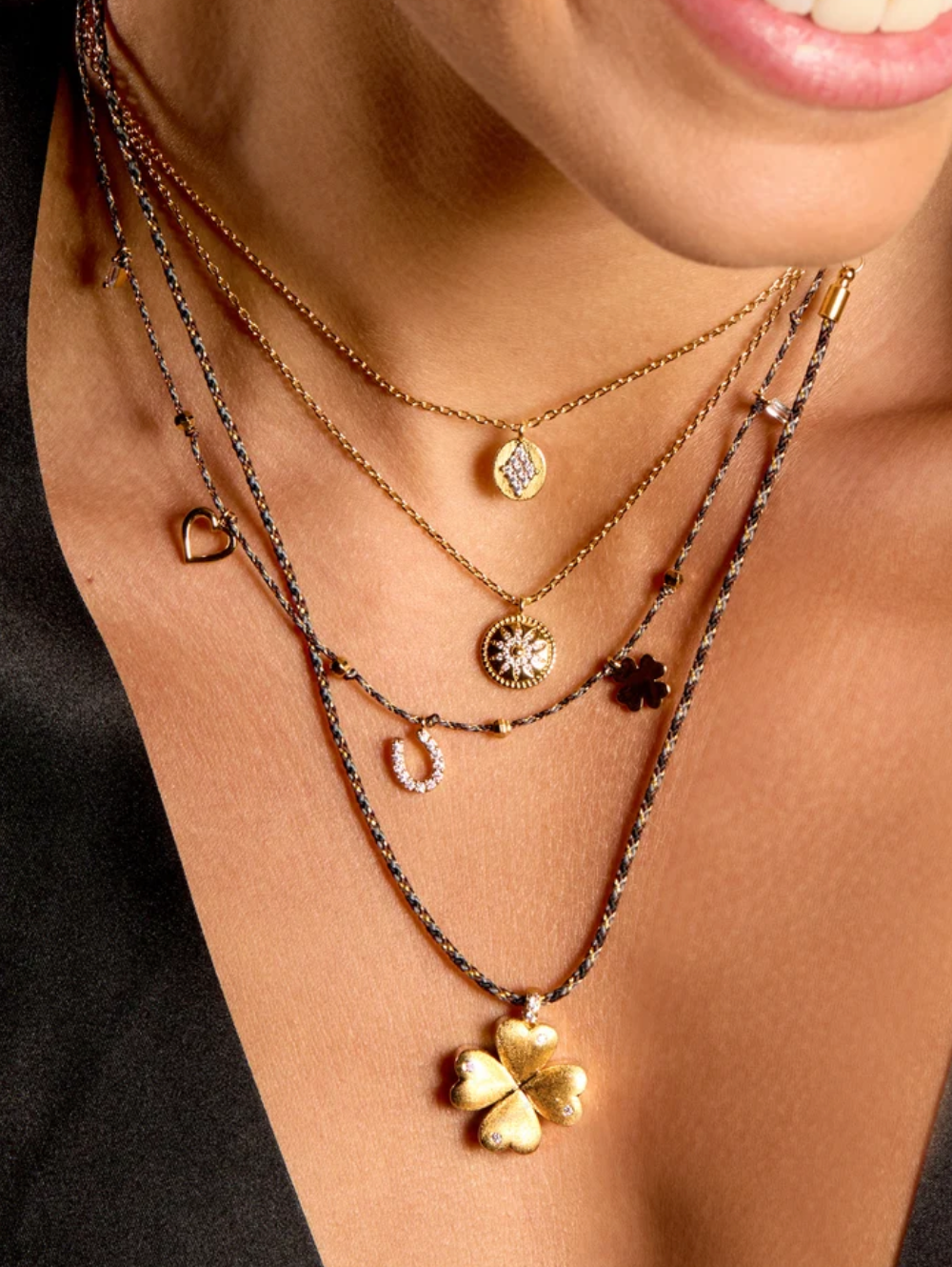Lucky Liberty Charm Necklace