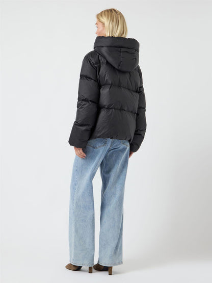 YASPOPPEL DOWN BLEND JACKET - BLACK
