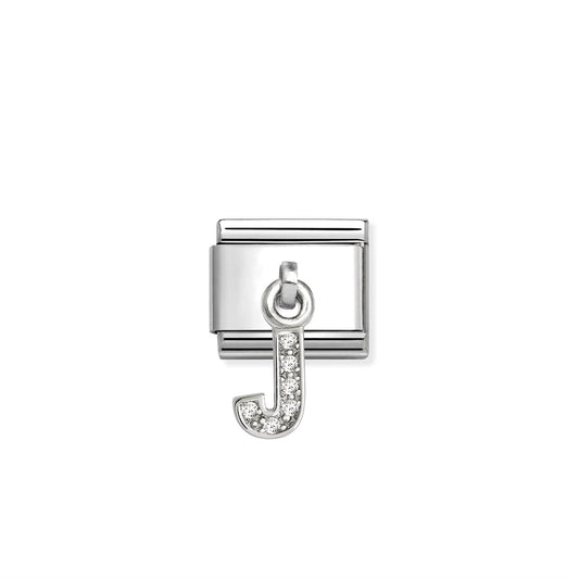 LINK, LETTER J PENDANT