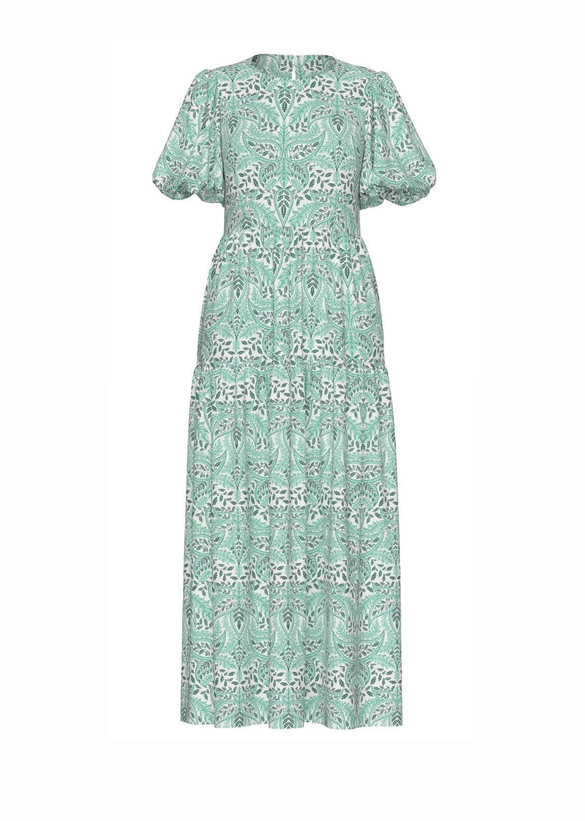 YASBOTANICO SS ANKLE DRESS - BOTANICO