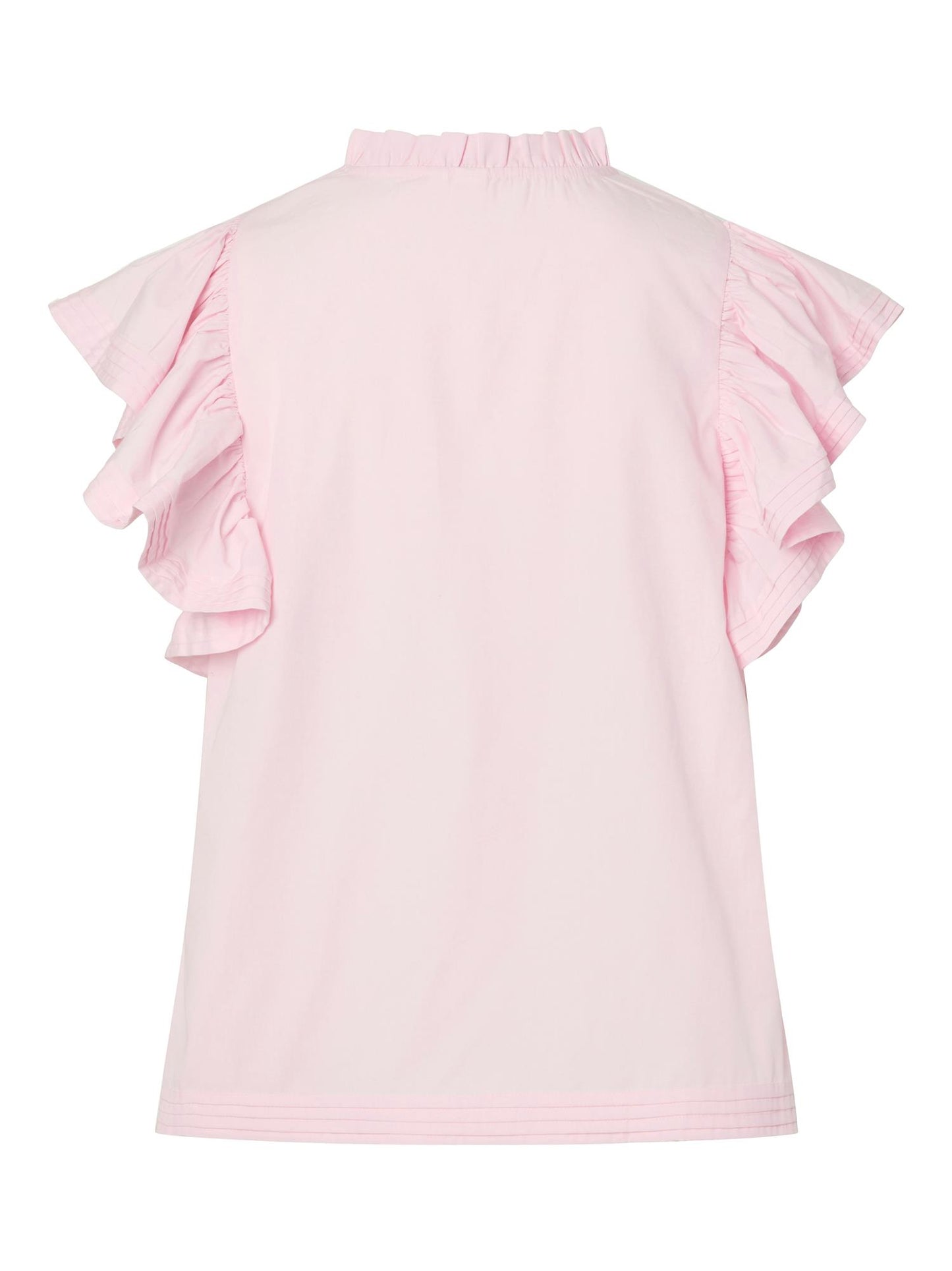 YASLURA SS TIE TOP - PINK LADY
