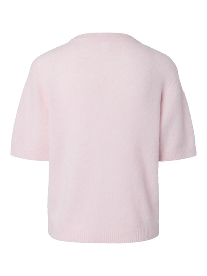 YASJOHI SS WOOL BLEND PULLOVER - PALE LILAC