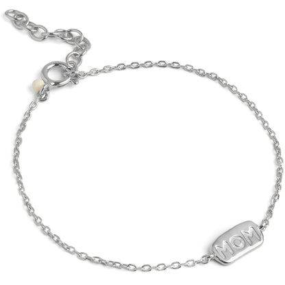 Mom Silver Bracelet