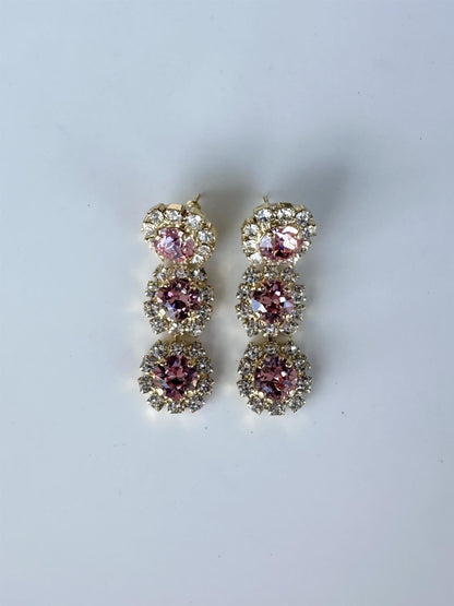 Petite Fleurs Trio - Light Rose