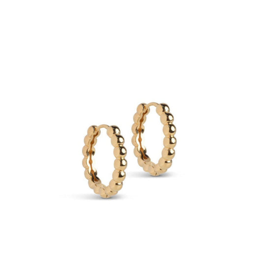 Ball Large Gold Hoops