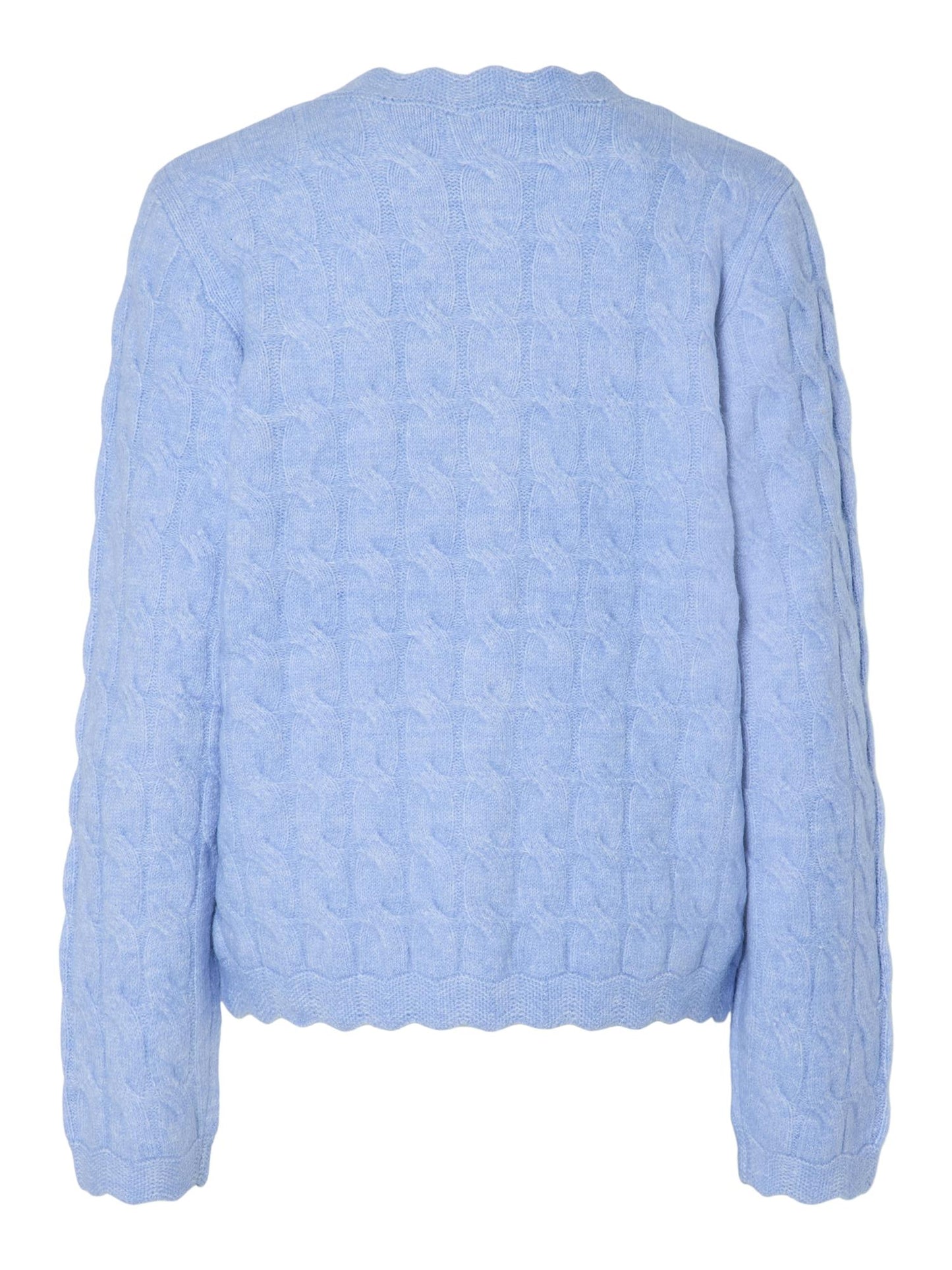 YASBUBERA KNIT CARDIGAN - VISTA BLUE