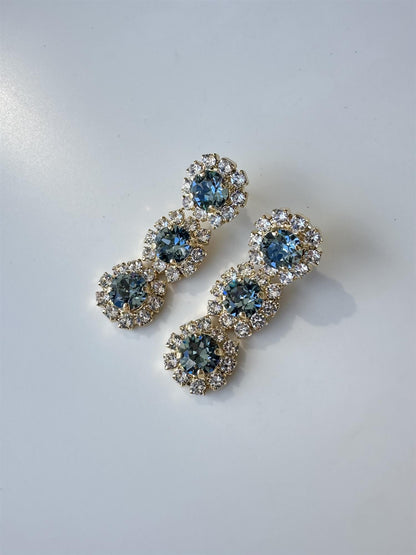 Petite Fleurs Trio - Indian Sapphire
