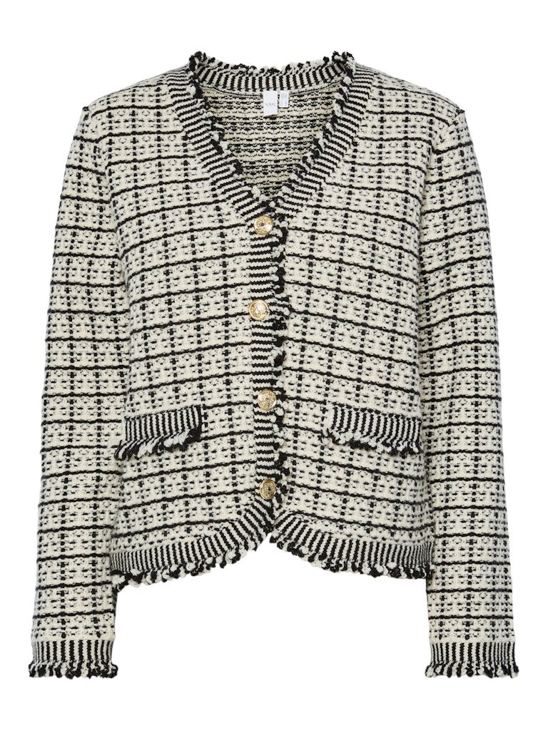 YASRIMO LS KNIT CARDIGAN