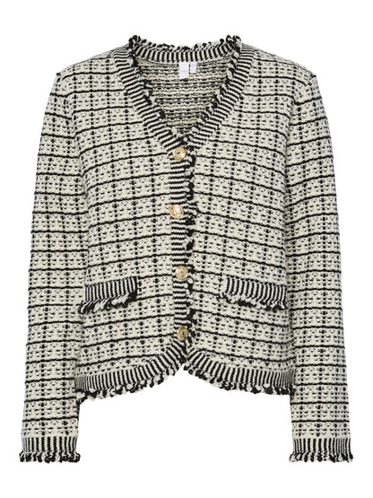 YASRIMO LS KNIT CARDIGAN