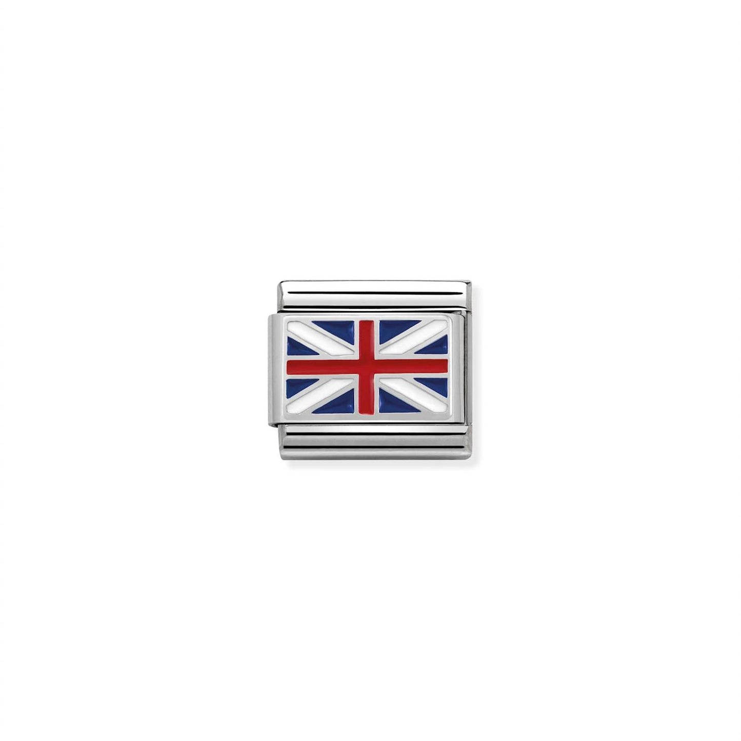LINK, GREAT BRITAIN FLAG SILVER