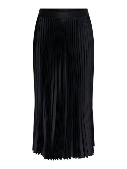 YASCELINE HW MIDI SKIRT - BLACK