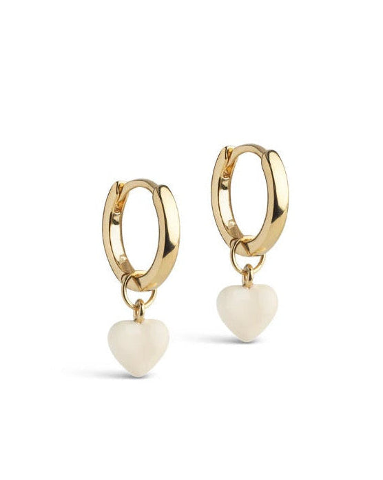 Amore Gold Hoops - Daisy