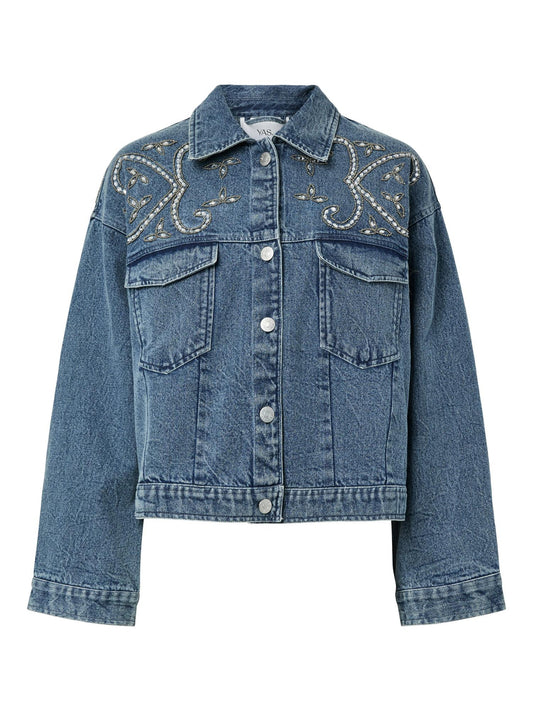 YASVISION LS DENIM JACKET - LIGHT BLUE DENIM