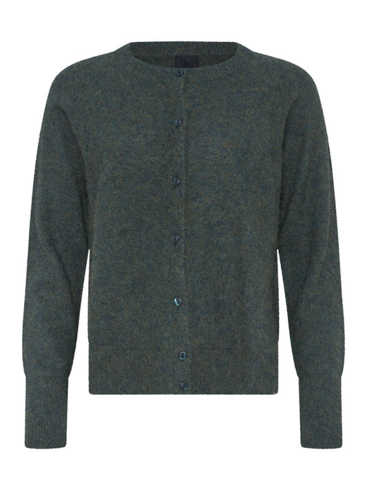 Eva Cardigan - Bottle Green
